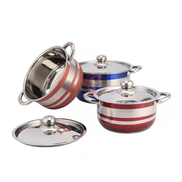 Stainless Steel Pot set - Image 5