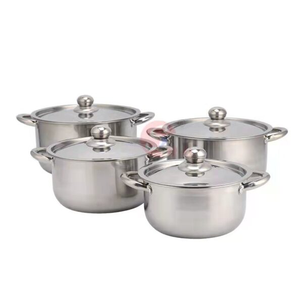 Stainless Steel Pot set - Image 4