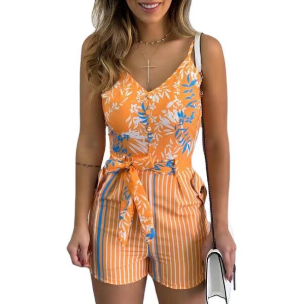 print bandage jumpsuit - Image 6