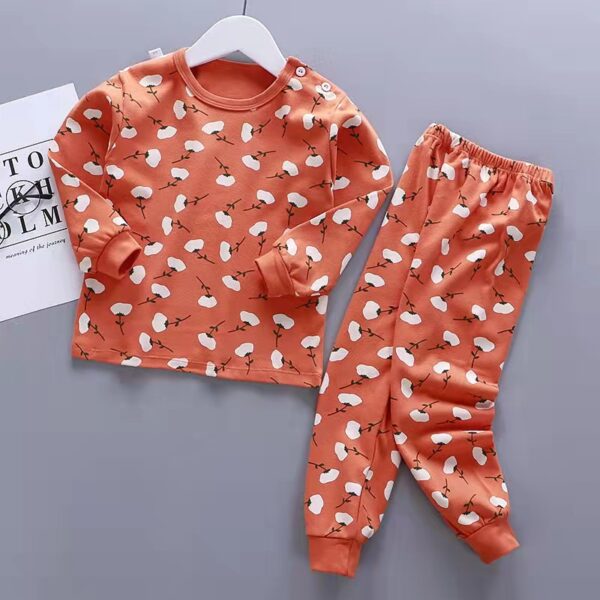 children's cotton autumn long johns - Image 5