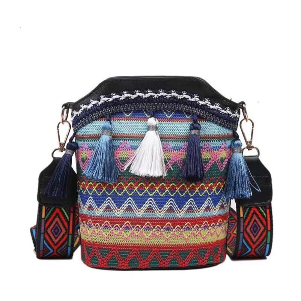 bucket bag woven bag - Image 6