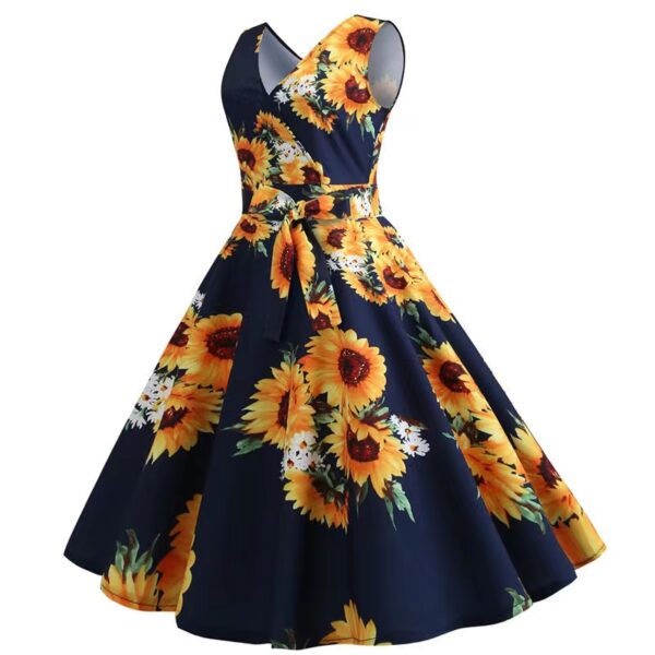 Children's print dress - Image 4