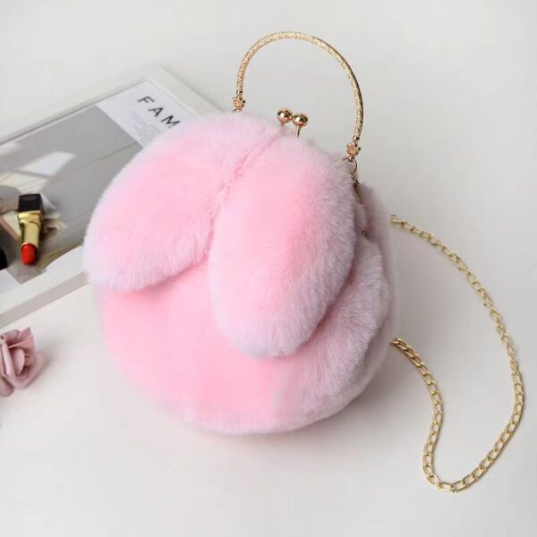 Chain bag women's mobile phone bag cute rabbit shoulder bag - Image 13