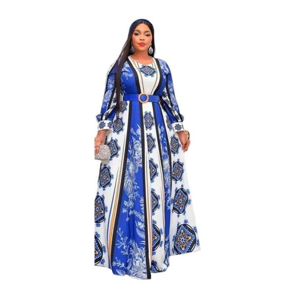 African Plus Size Dress - Image 9