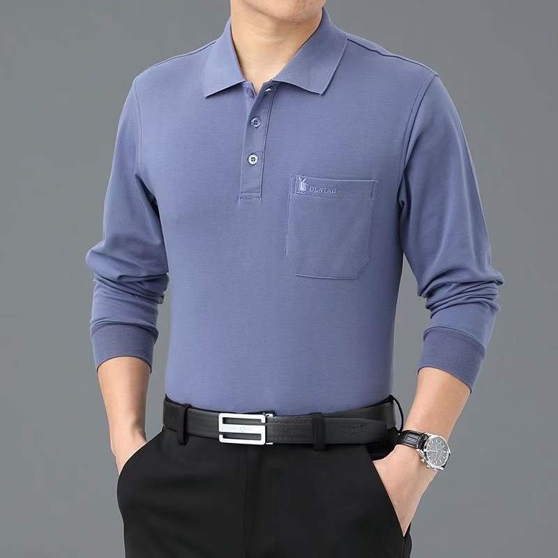 Men's Pure Cotton Polo shirt - Image 3