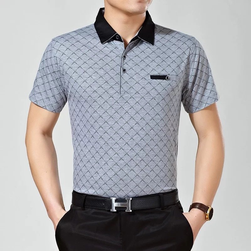 Men's Lapel Polo Shirt