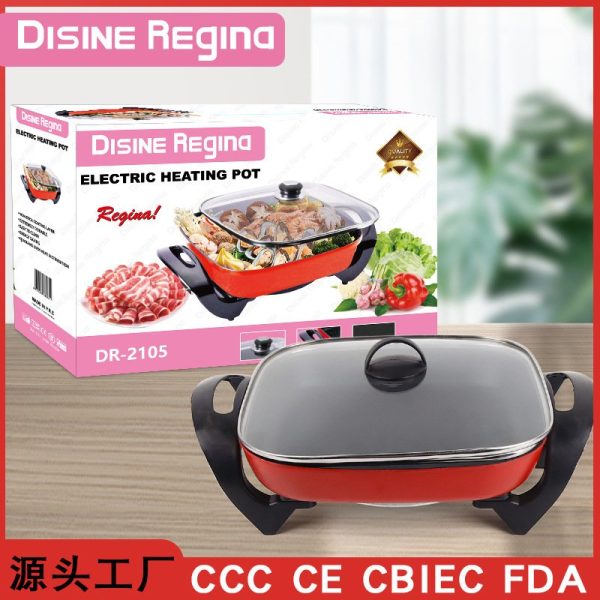 Korean Square Pot Electric Hot Pot - Image 5